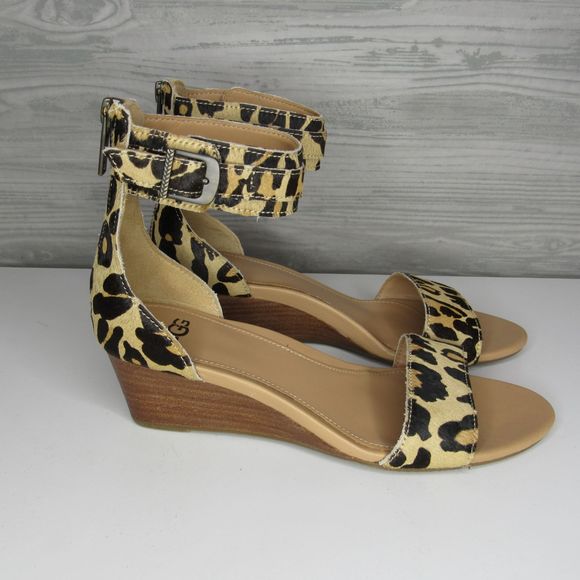 Ugg char leopard wedge Clearance